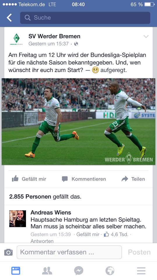 facebook-hamburg-werder-bremen